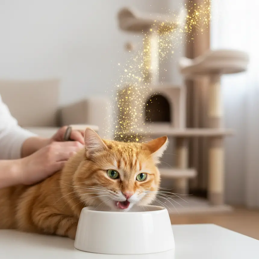 Cat skin nutrition management
