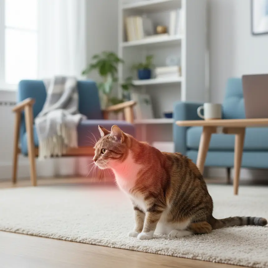 Cat hidden pain