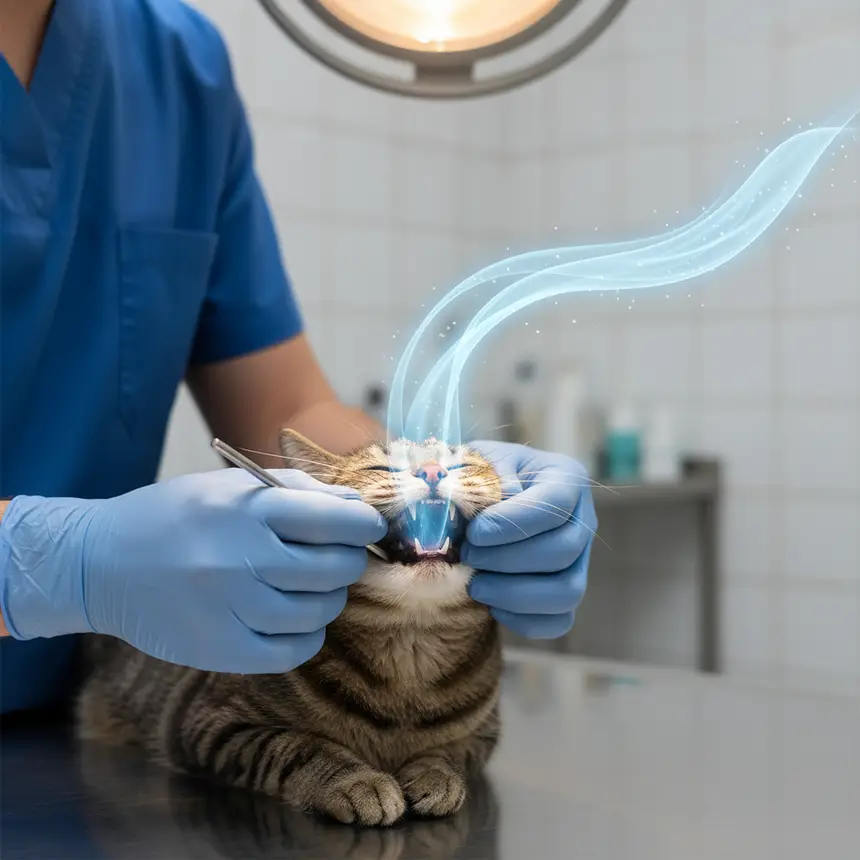 Cat oral treatment