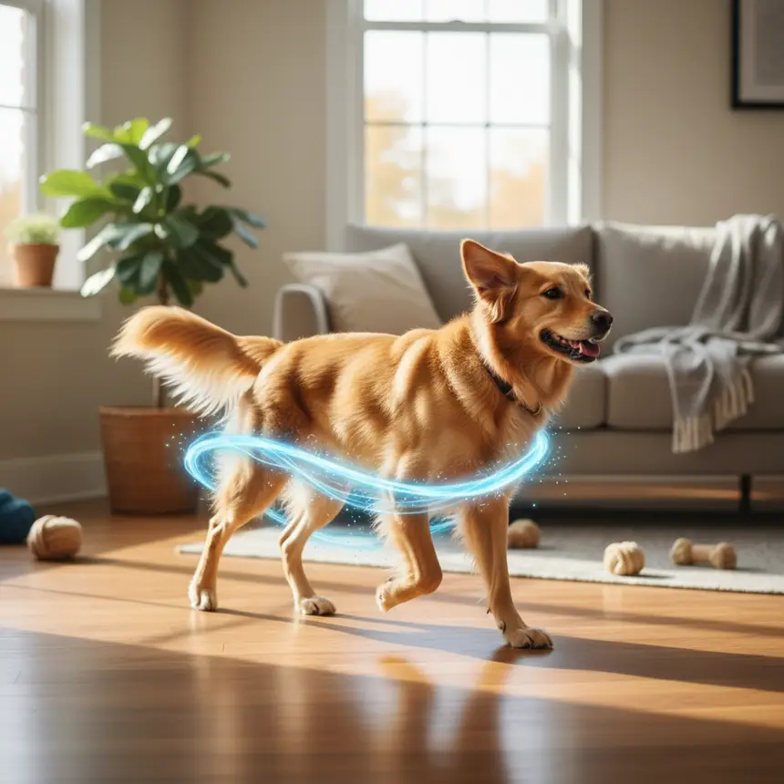 dog hind leg recovery