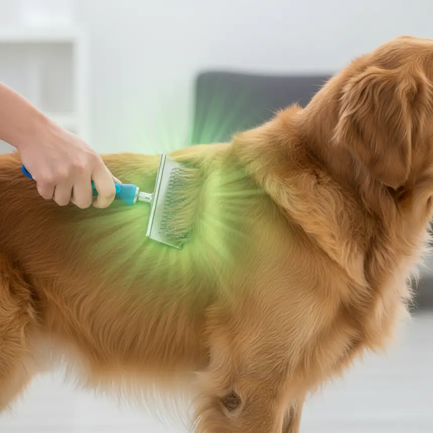 Pet brushing health