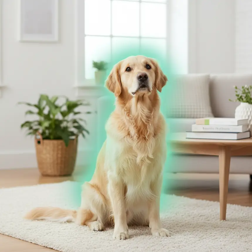 Healthy pet clean environment