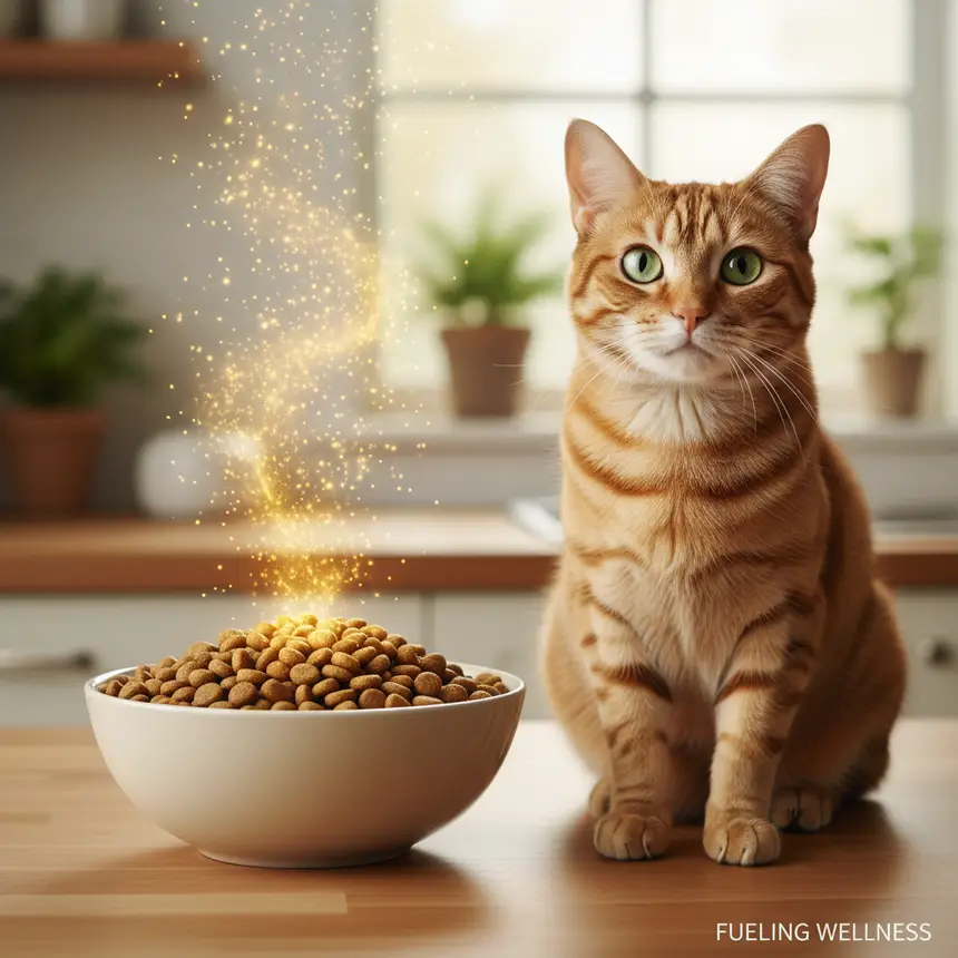 Cat nutrition, dry food ingredients, cat palatability