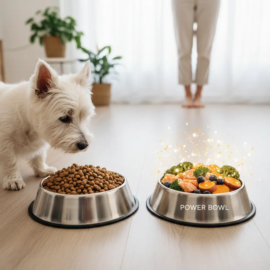 Senior dog diet, pet nutritional imbalance