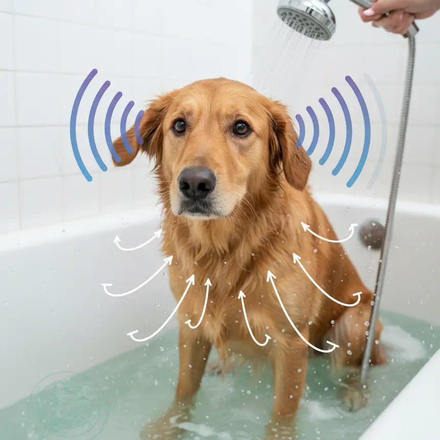 Bath noise water pressure