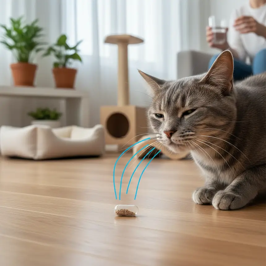 Cat supplement refusal, cat Omega-3 necessity