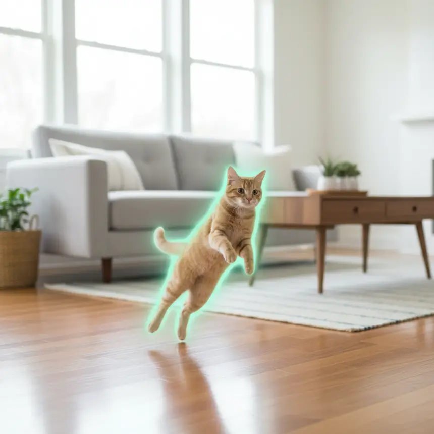 Healthy cat, cat vitality