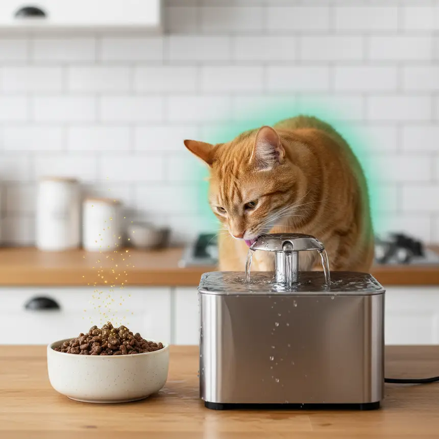cat hydration, urinary health supplement