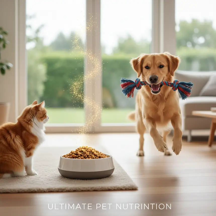 Pet nutrition ingredients, mental stability food