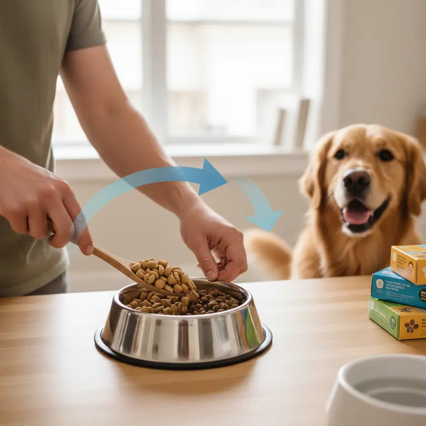 dog food transition