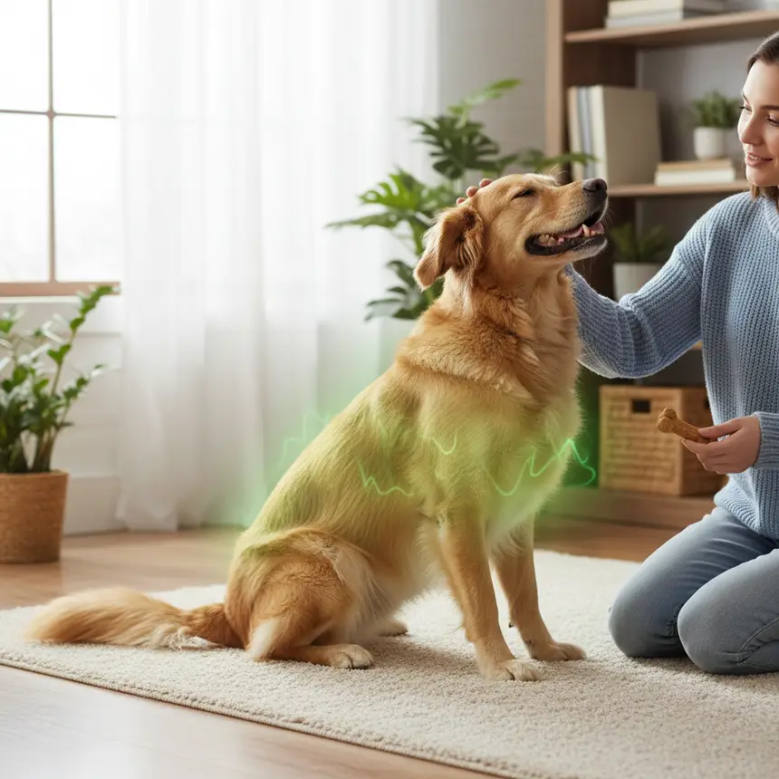 happy healthy dog