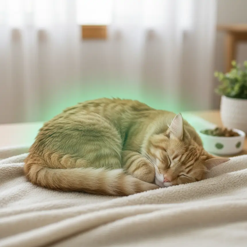 Healthy cat protective shield