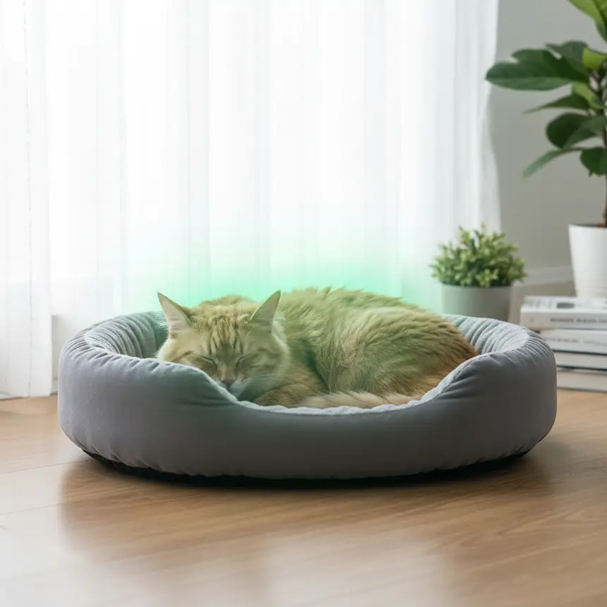 Immune system strong cat, healthy pet