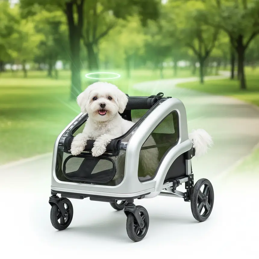 Comfortable pet mobility aid