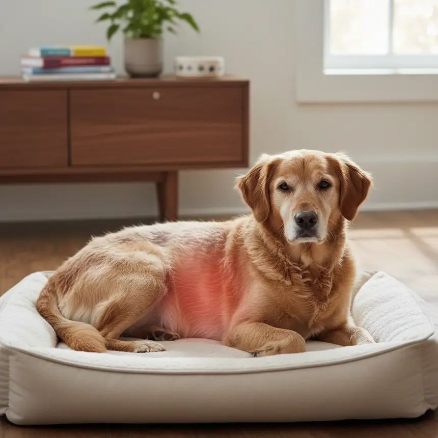 Dog abdominal distension