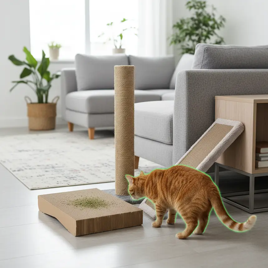 Cat scratcher variety