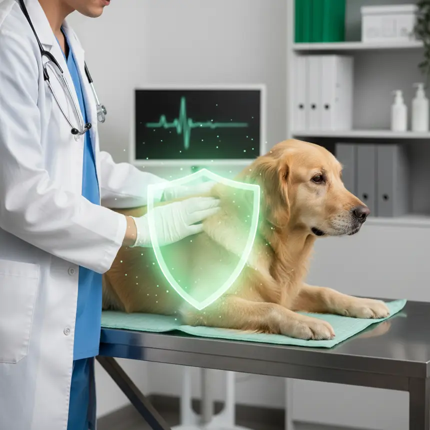 veterinarian consultation