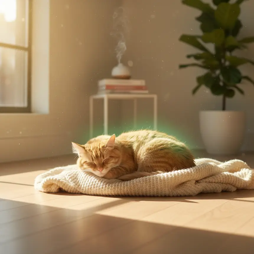 Happy cat life
