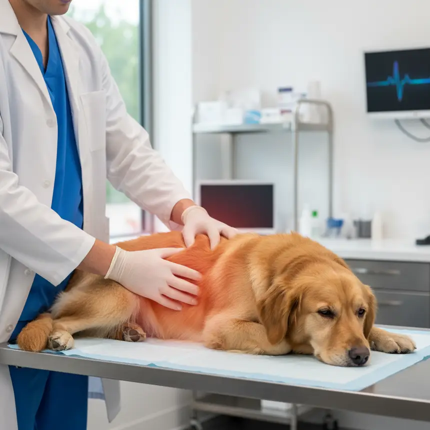 dehydrated dog symptoms