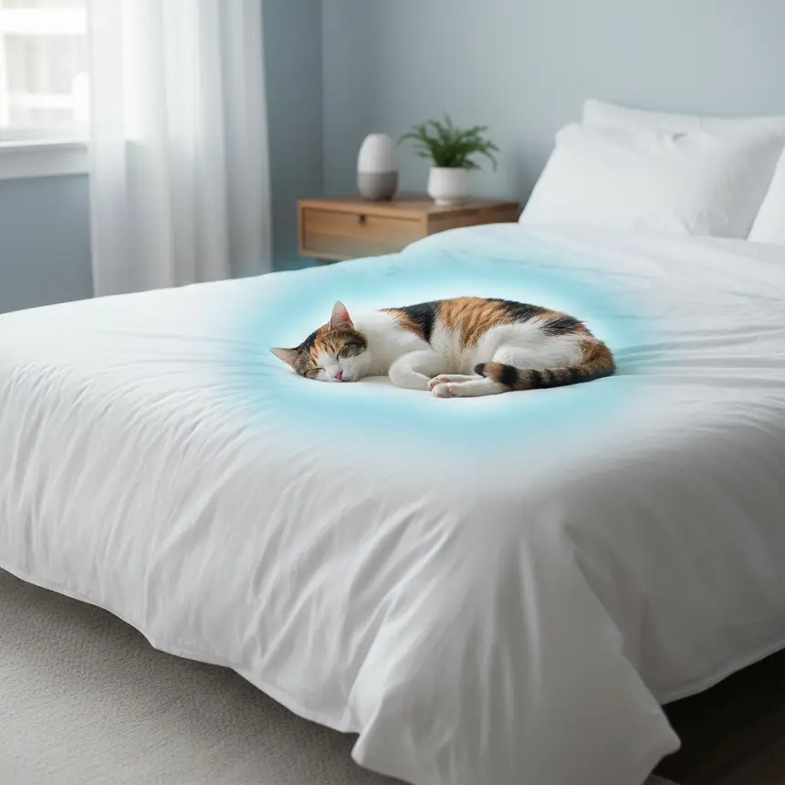 Air quality management precautions, senior cat
