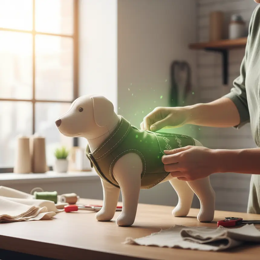 Custom-made pet attire