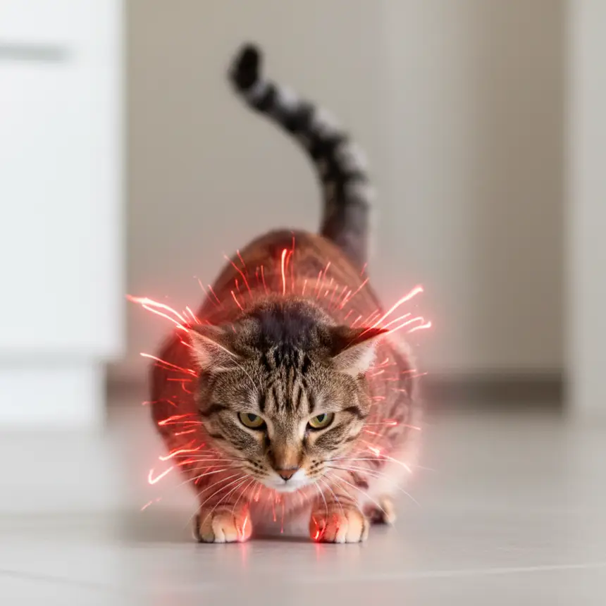 cat stress body language
