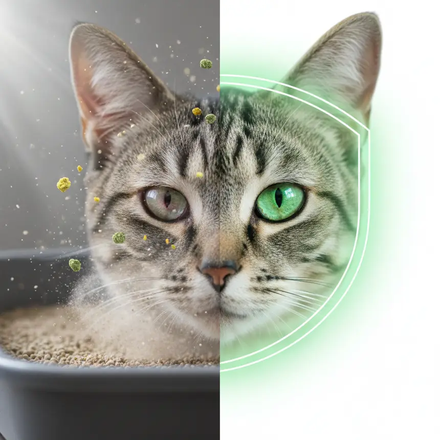 Causes of cat eye discharge