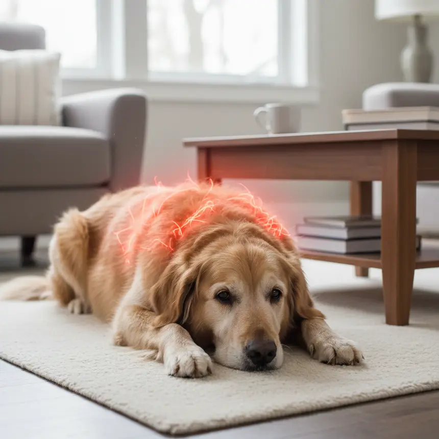 Dog low energy